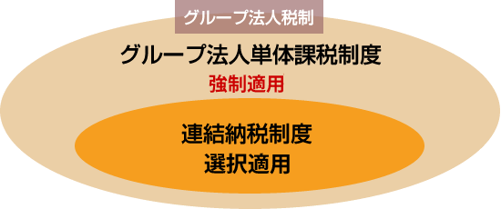 グループ法人税制の図
